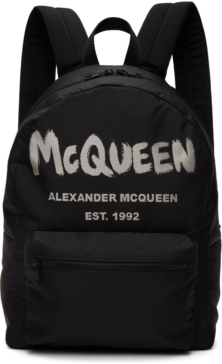 

Черный рюкзак Graffiti Metropolitan Alexander McQueen