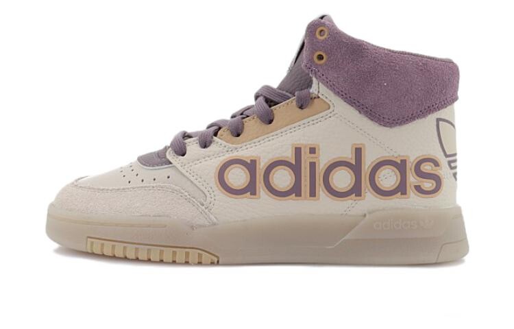 

Adidas Originals Drop Step Xl Женские винтажные баскетбольные кроссовки Бежевый Фиолетовый
