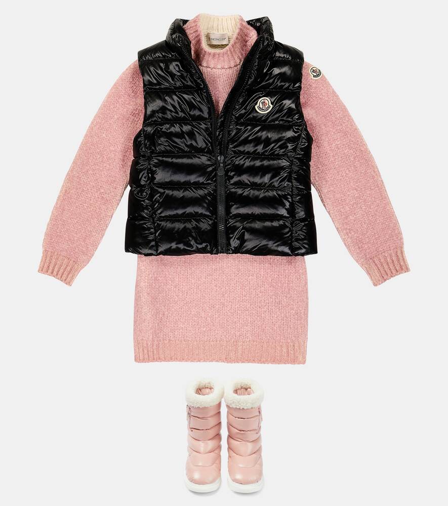 Гани жилет Moncler Enfant, черный – заказать с доставкой из-за рубежа через  онлайн-сервис «CDEK.Shopping»