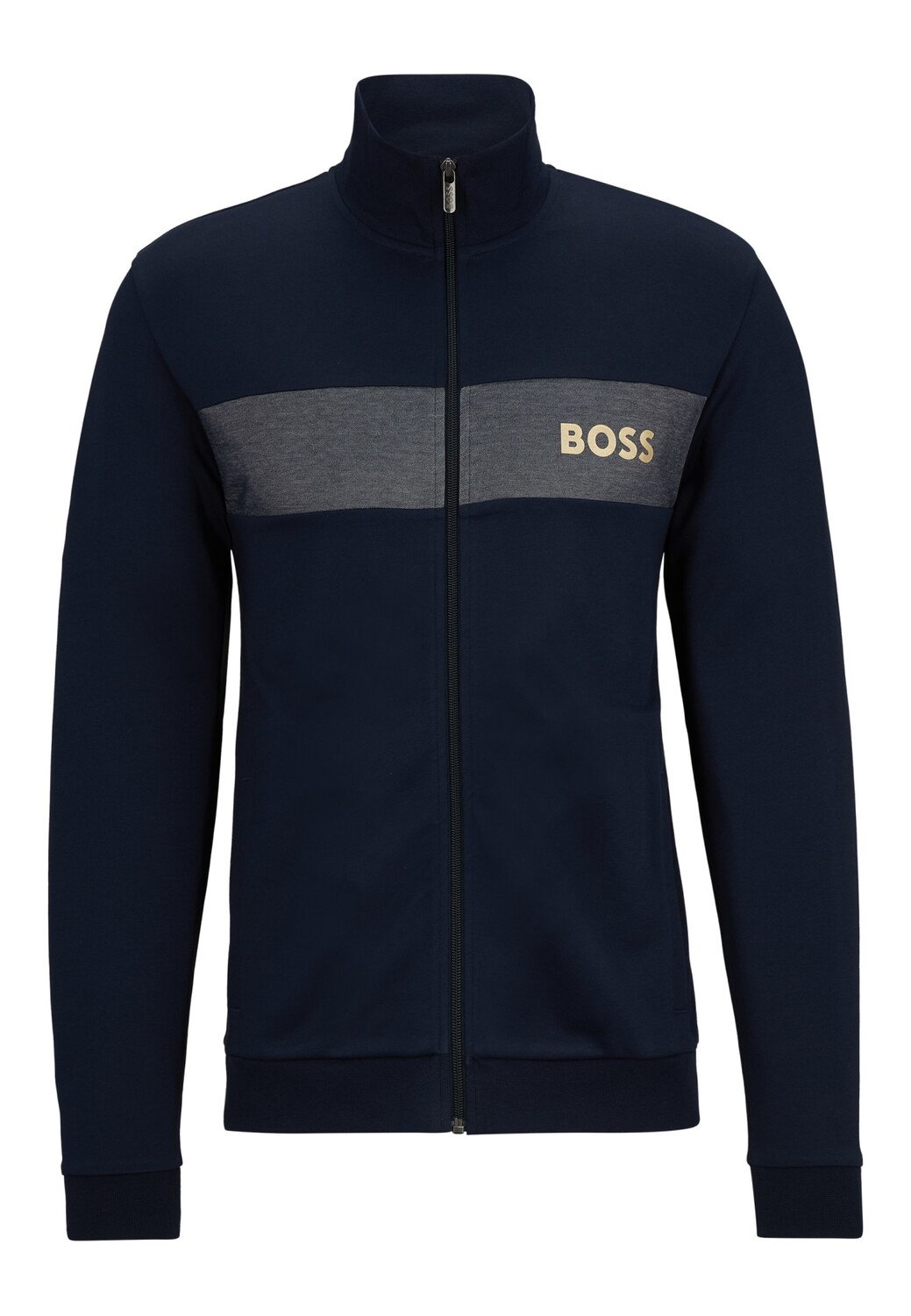 

Куртка BOSS TRACKSUIT T Regular Fit, темно-синий