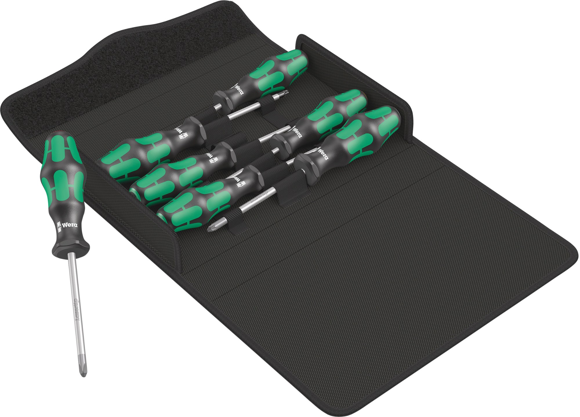 wera kraftform micro big pack 1 набор отверток для электронщиков 25 предметов Kraftform 300/7 1 набор отверток Wera