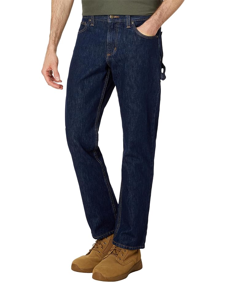 цена Джинсы Carhartt Rugged Flex Relaxed Fit Heavyweight Five-Pocket Jeans, цвет Freight