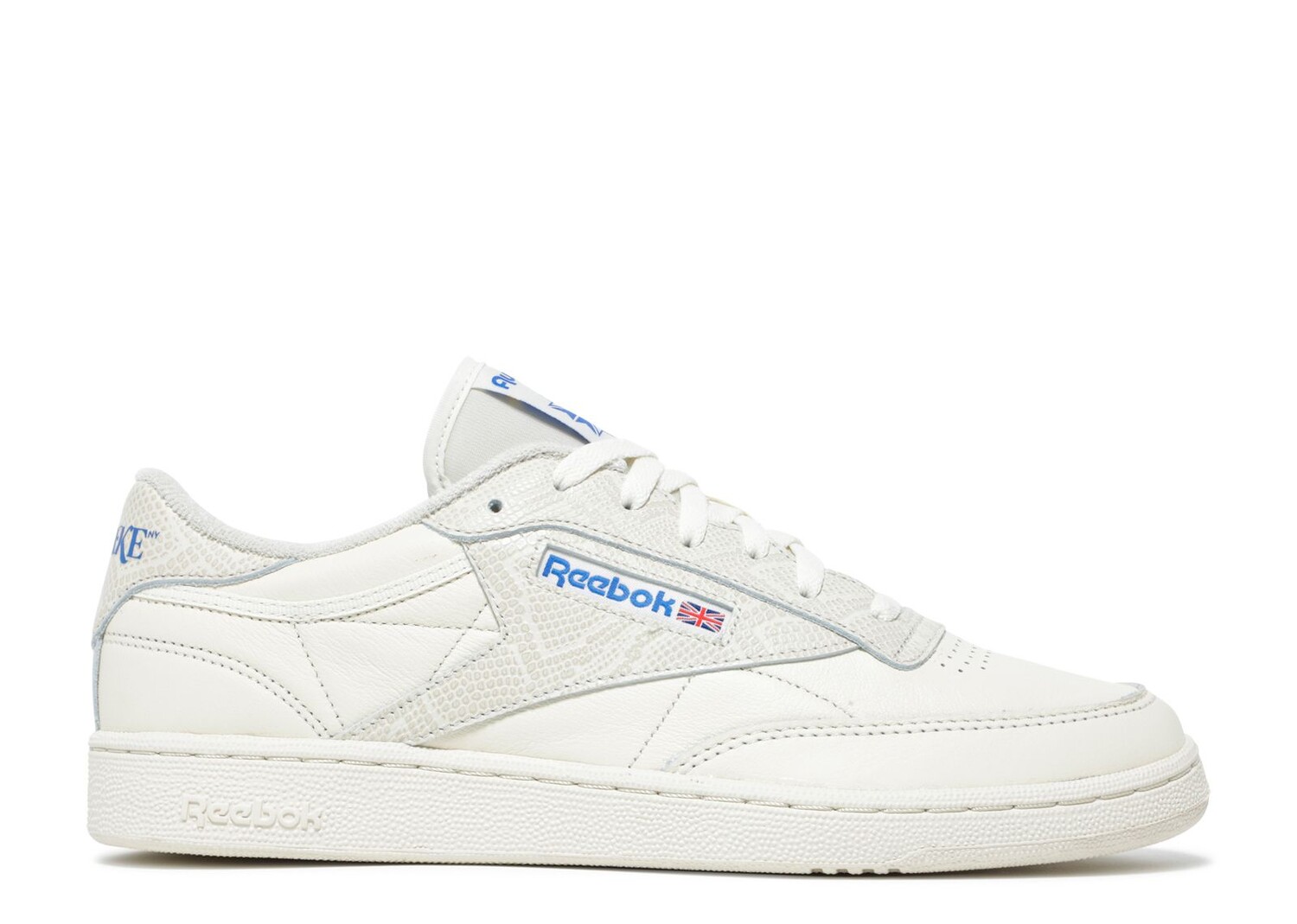 

Кроссовки Reebok Awake Ny X Club C 85 'White Snakeskin', кремовый, Бежевый