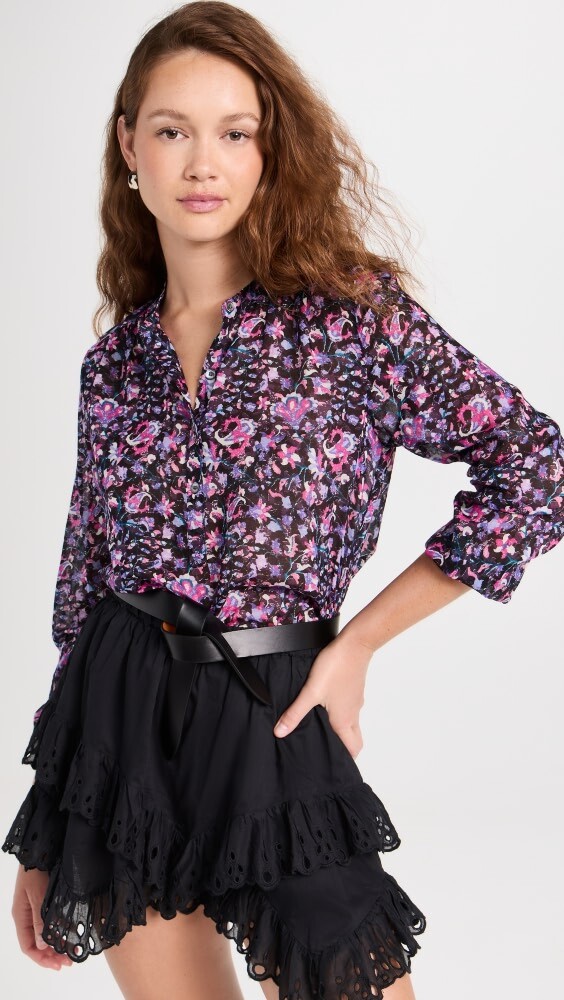 

Рубашка Isabel Marant Étoile Maria, полночь