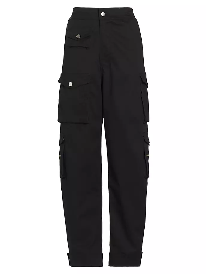 

Хлопковые брюки-карго Eb Denim, черный