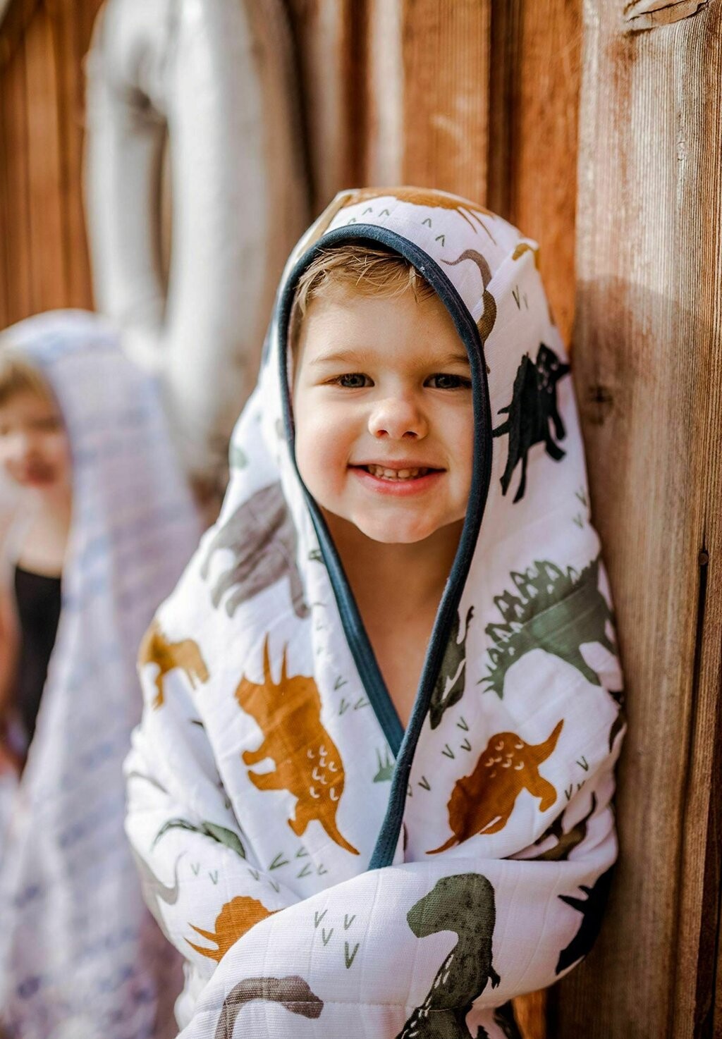 

Полотенце банное Little Unicorn, цвет dinofriends