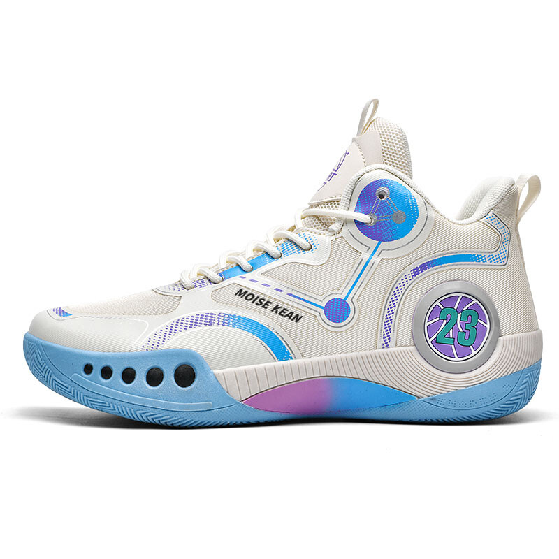 

Баскетбольные кроссовки Basketball Shoes Unisex Mid-Top Moise Kean, бежевый