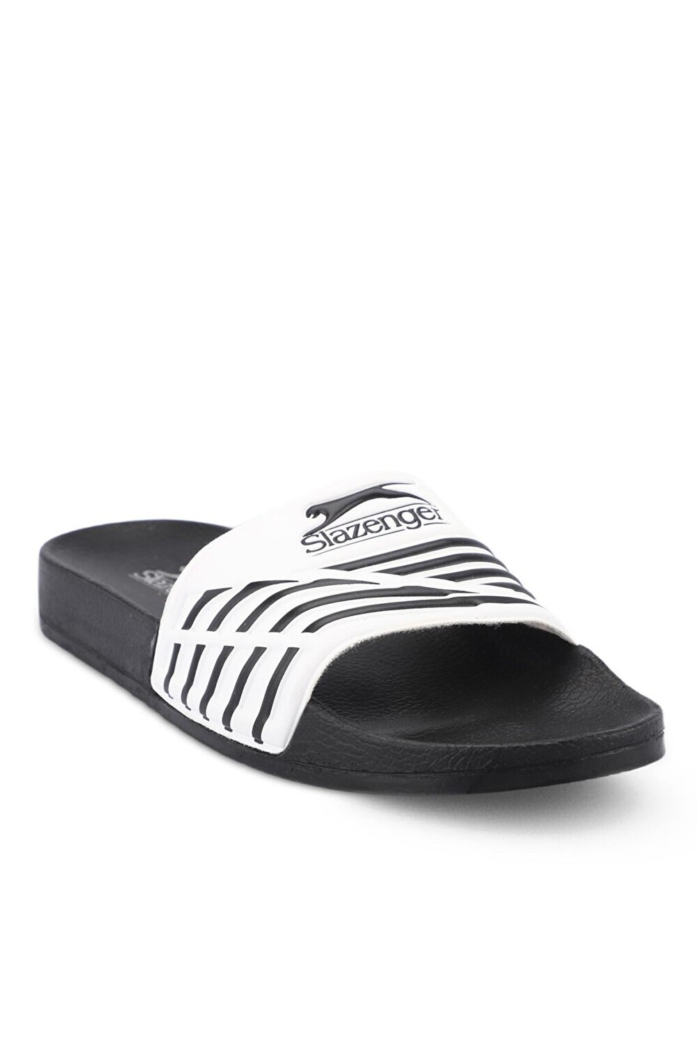 

FION Мужские тапочки Белый/Черный SLAZENGER