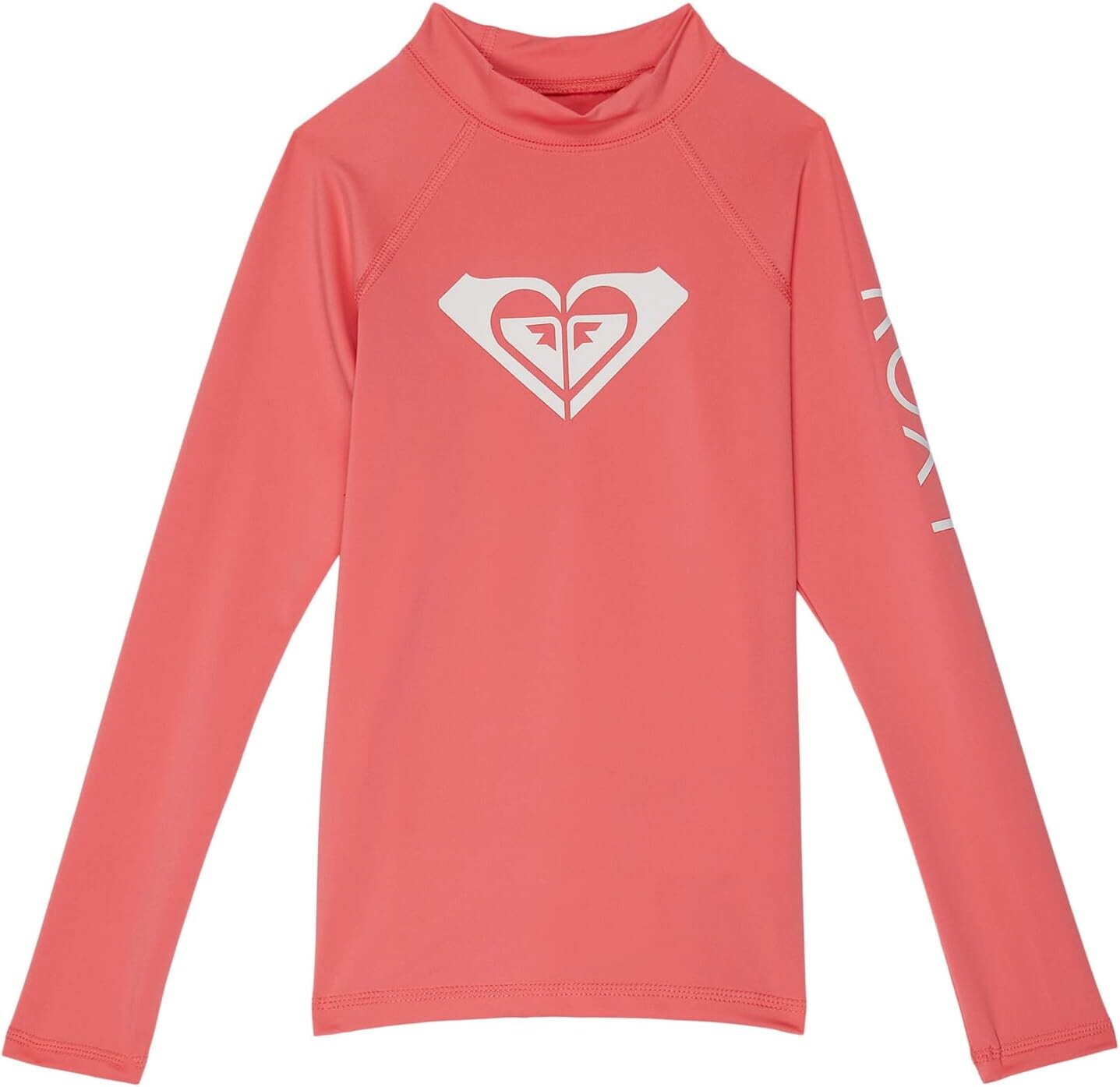 

Купальник Roxy Kids Whole Hearted Long Sleeve Rashguard, цвет Sun Kissed Coral