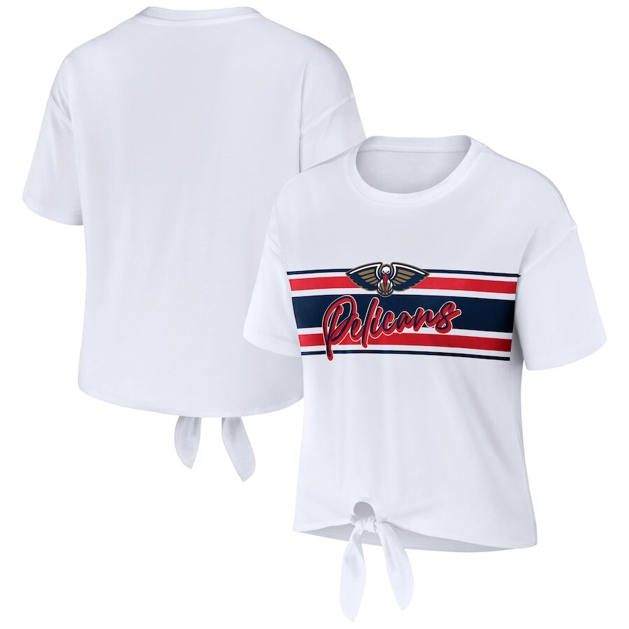 

Футболка с коротким рукавом WEAR by Erin Andrews New Orleans Pelicans, белый