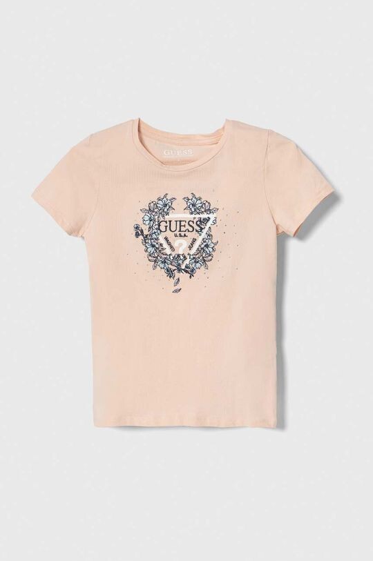 

Детская футболка Guess, розовый