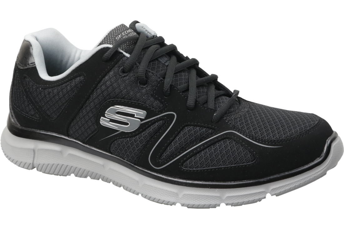 Низкие кроссовки Skechers Skechers Verse Flash Point, черный кроссовки для мальчиков skechers vortex flash черный