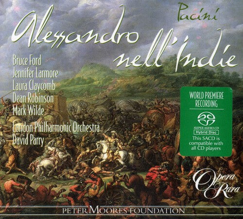 

CD диск Pacini / Ford / Larmore / Lpo / Parry: Alessandro Nell'indie