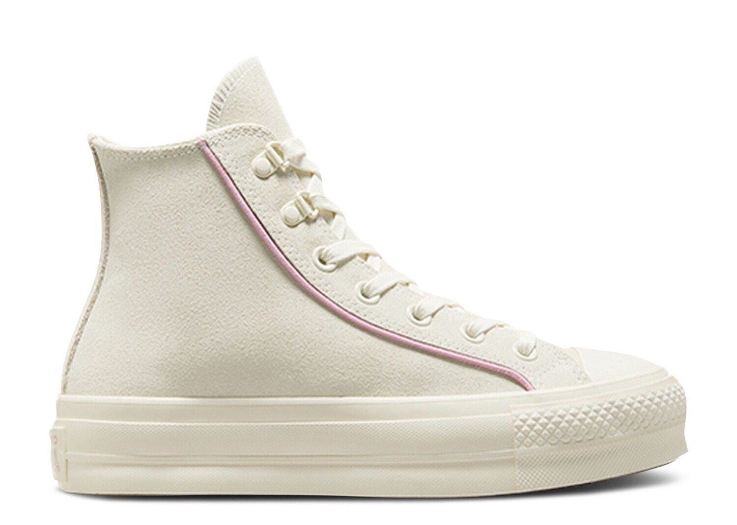 

Кроссовки Converse Wmns Chuck Taylor All Star Lift Platform High 'Egret Phantom Violet', кремовый, Бежевый