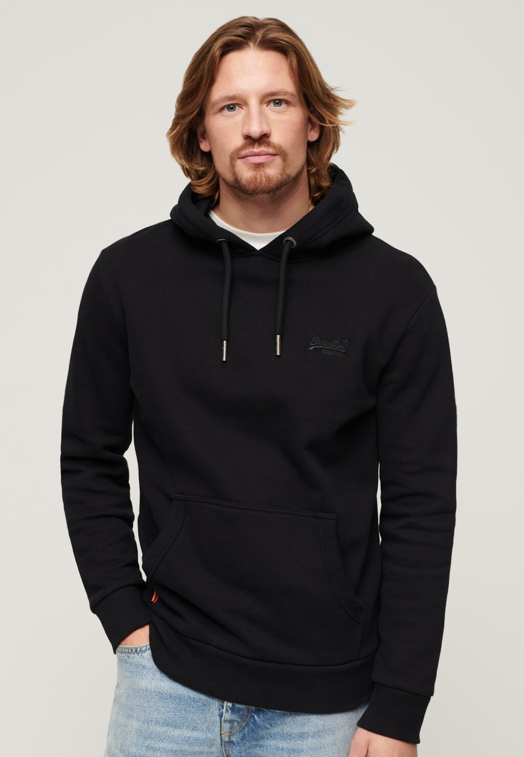 

Толстовка ESSENTIAL LOGO Superdry, черный