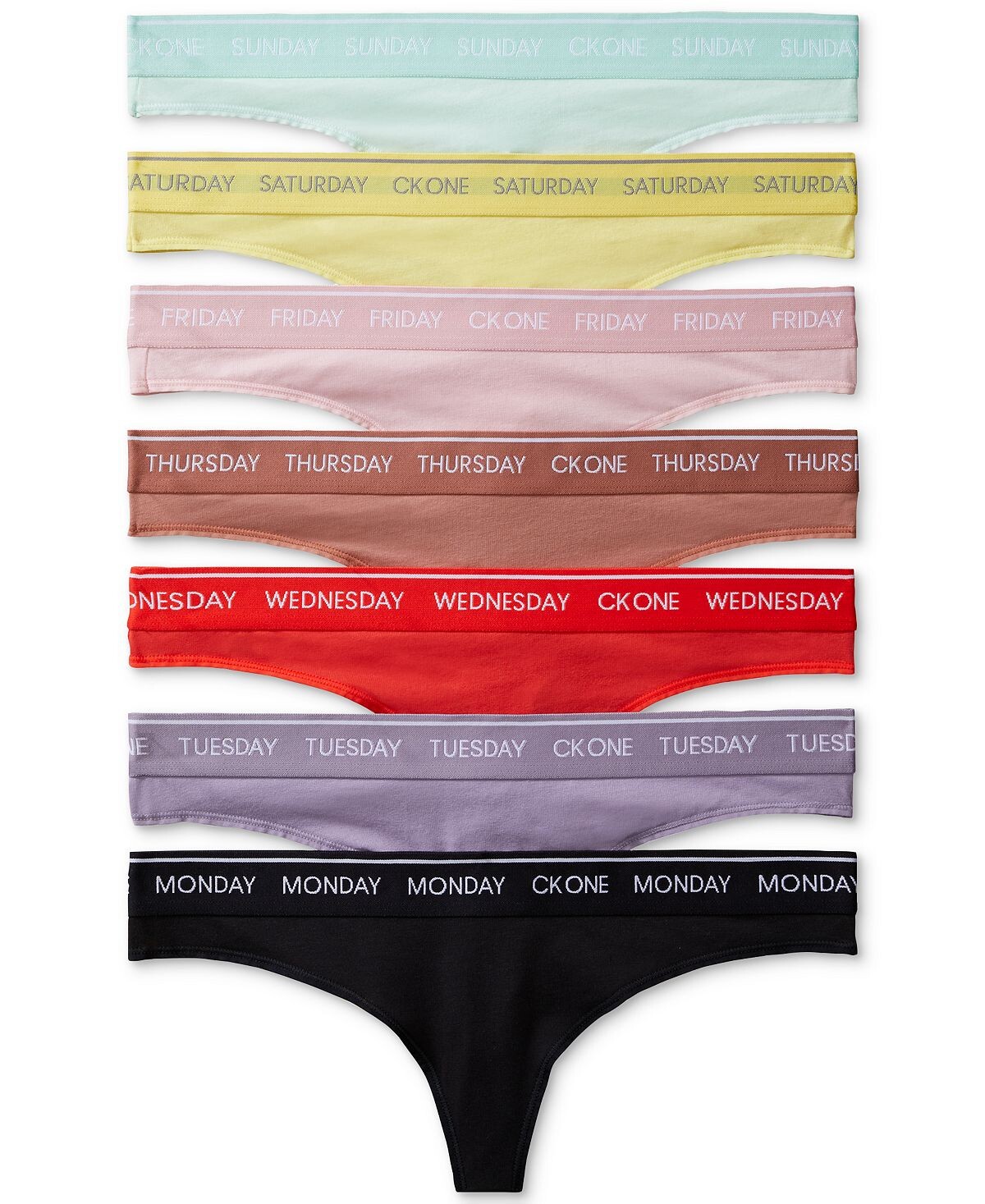 

Нижнее белье-стринги CK One Days Of The Week QF5937 Calvin Klein