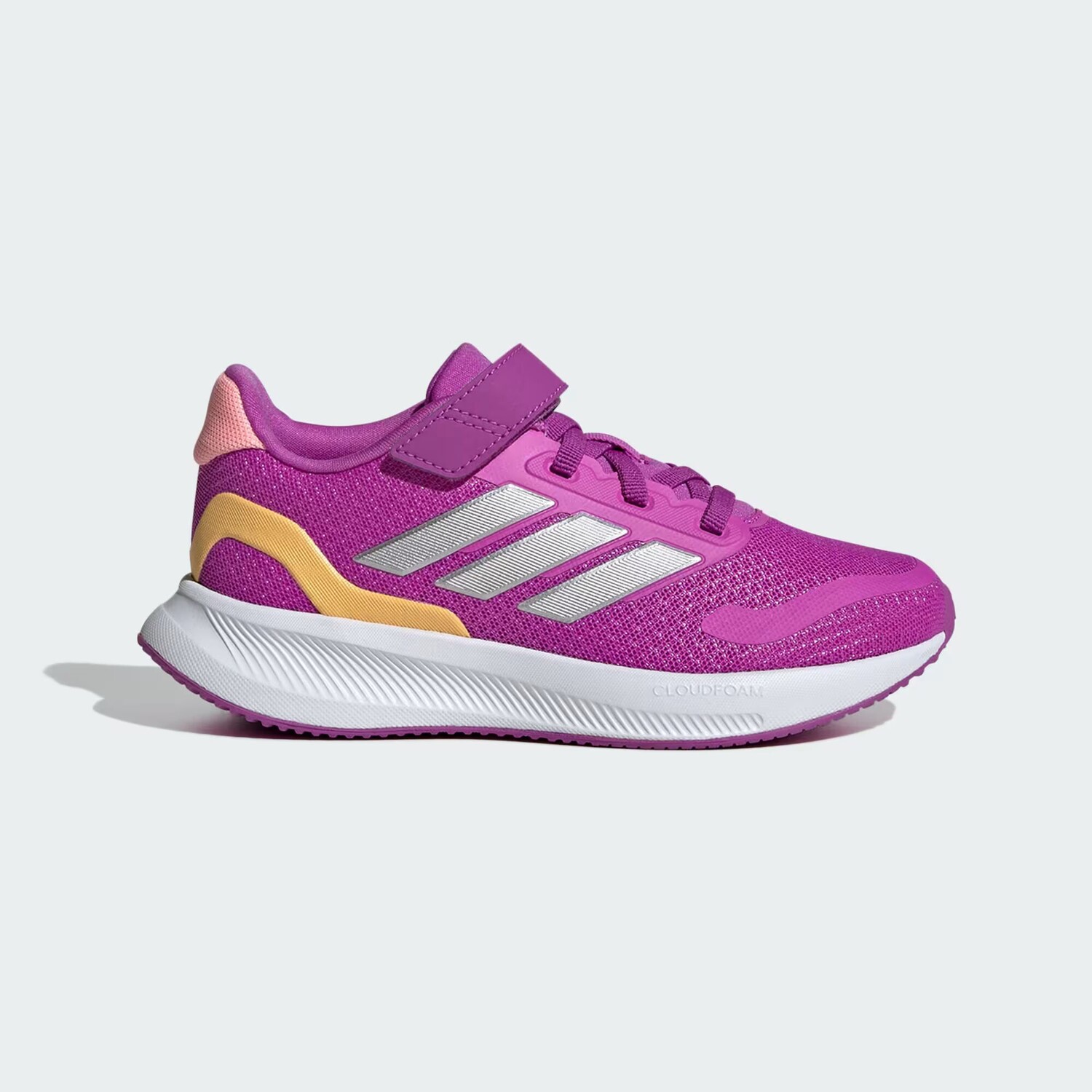 

Кроссовки Runfalcon 5 для детей Adidas, цвет Purple Burst/Silver Metallic/Semi Spark