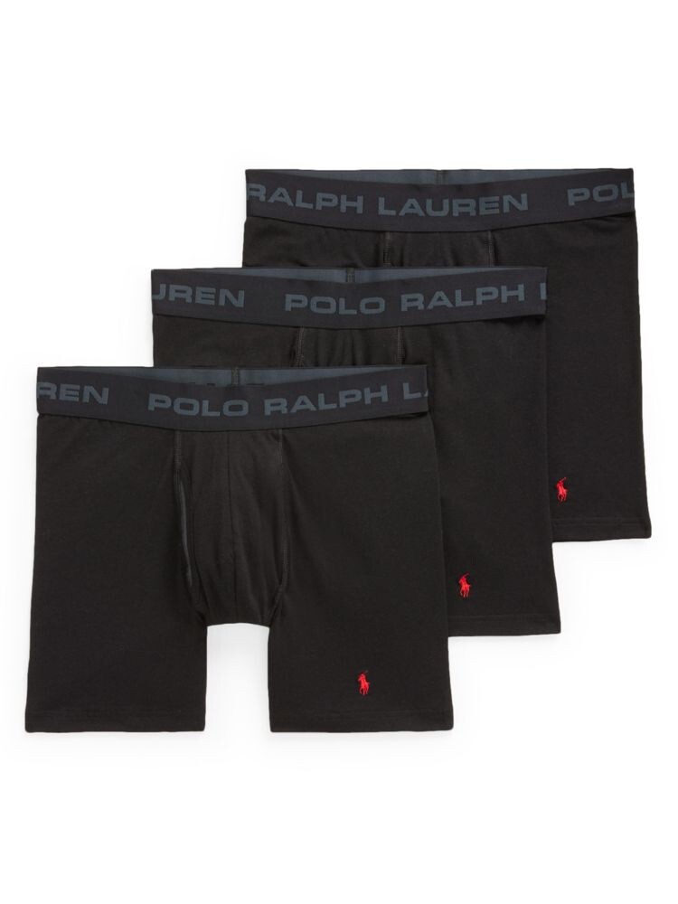 

Набор из 3 трусов-боксеров с логотипом Polo Ralph Lauren, цвет Polo Black