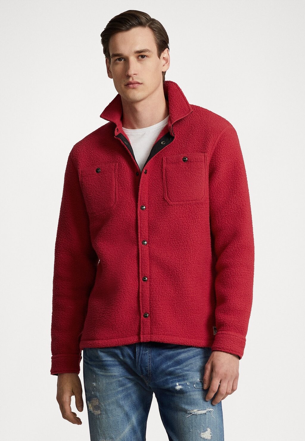 

Флисовая куртка Polo Ralph Lauren LONG SLEEVE SPORT, красный