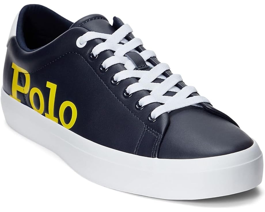 

Кроссовки Polo Ralph Lauren Longwood Sneaker, цвет Navy/Yellow/White