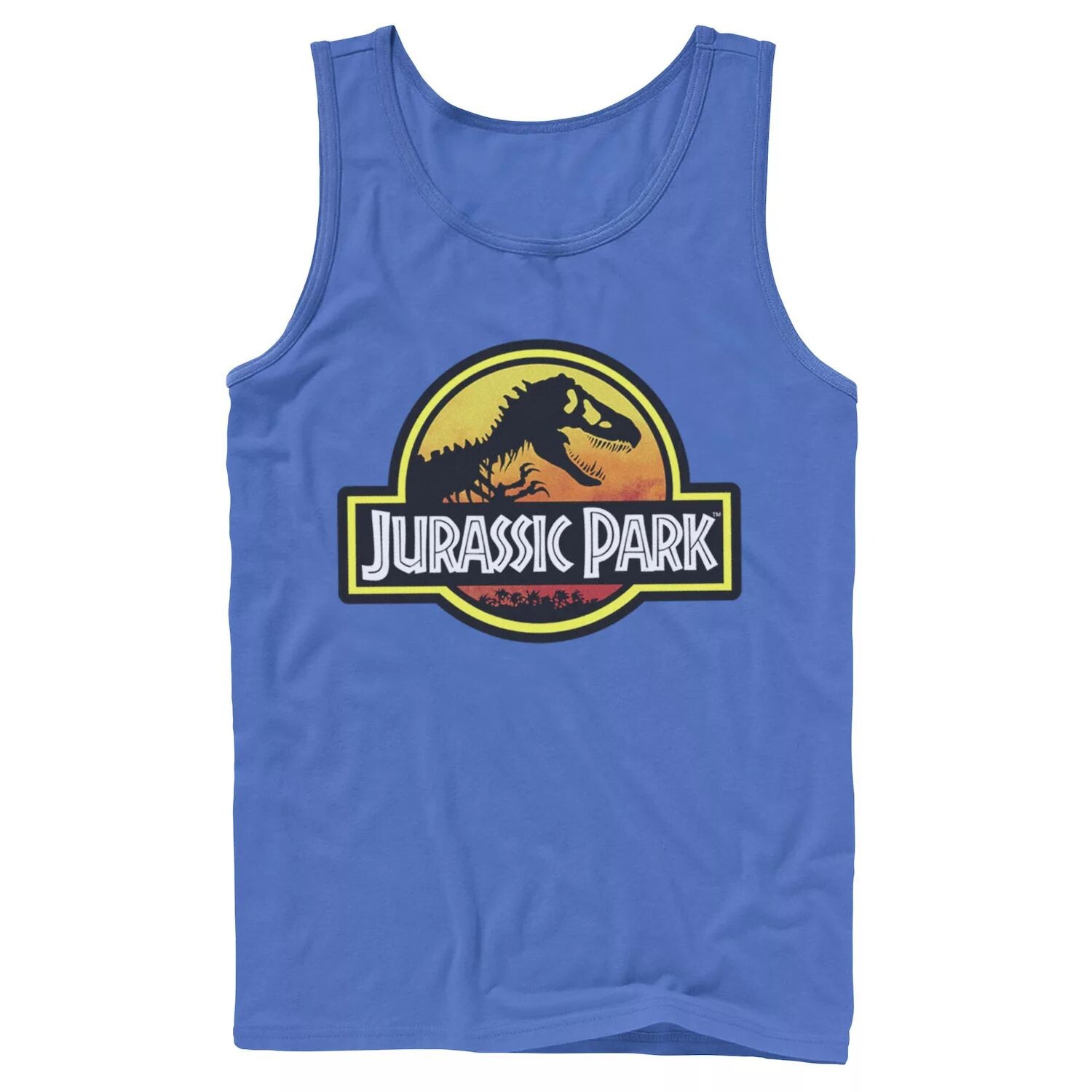 

Мужская майка с логотипом Jurassic Park Sunset Licensed Character
