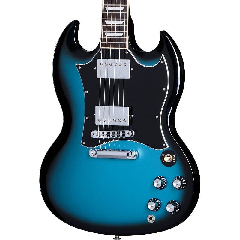 

Электрогитара Gibson SG Standard Electric Guitar - Pelham Blue Burst