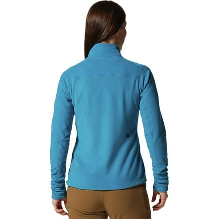 Флисовая куртка Microchill 2.0 женская Mountain Hardwear, цвет Vinson Blue