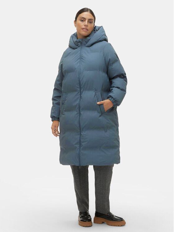 

Пуховик стандартного кроя Vero Moda Curve, синий
