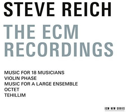 

CD диск Reich, Steve: Steve Reich - The ECM Recordings
