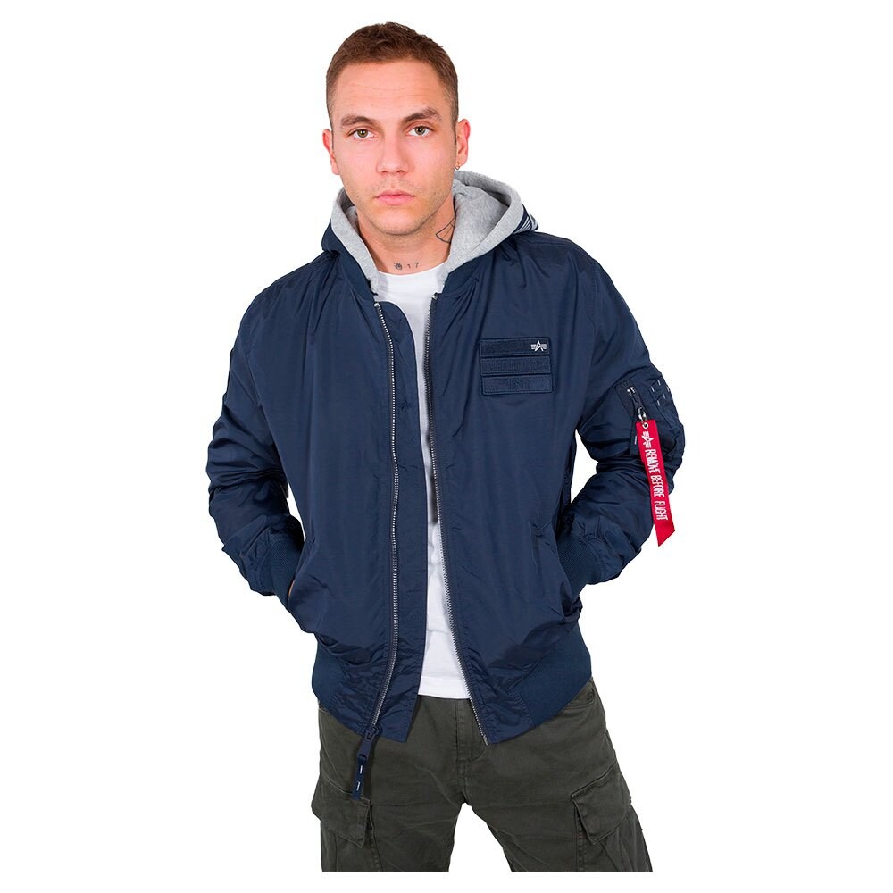 

Куртка Alpha Industries MA-1 TT Custom, синий