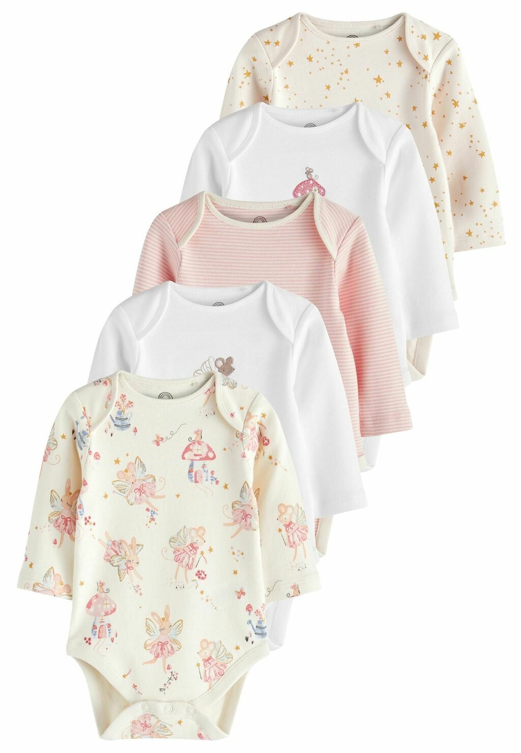 

Боди Long Sleeve 5 Pack Next, розовый
