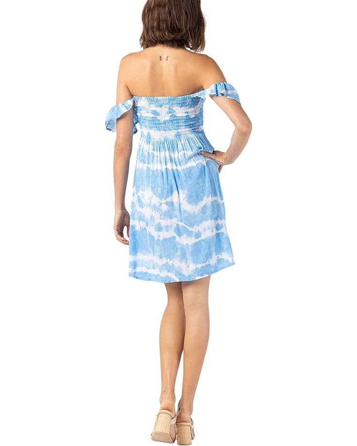

Платье Tiare Hawaii Hollie Mini Dress, цвет Sky Waves