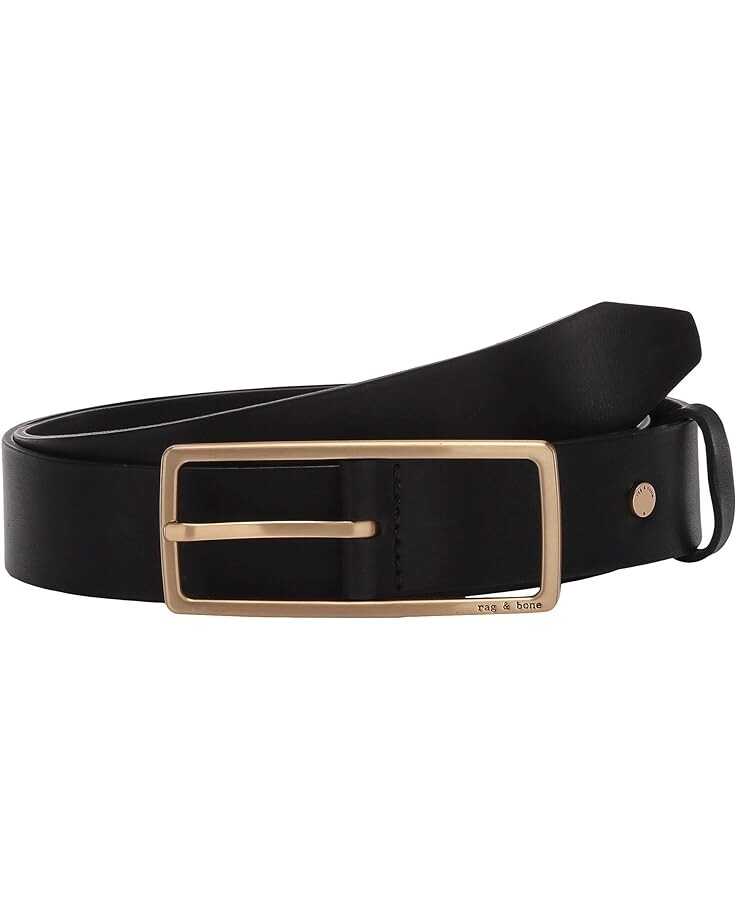 

Ремень rag & bone Rebound Belt, черный
