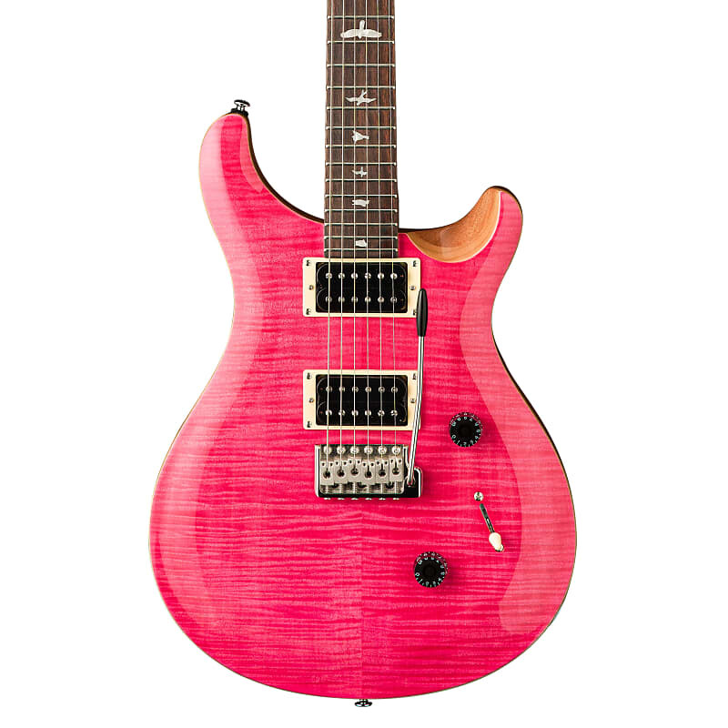 

Электрогитара PRS SE Custom 24 Bonnie Pink / Natural Back Electric Guitar With Gig Bag