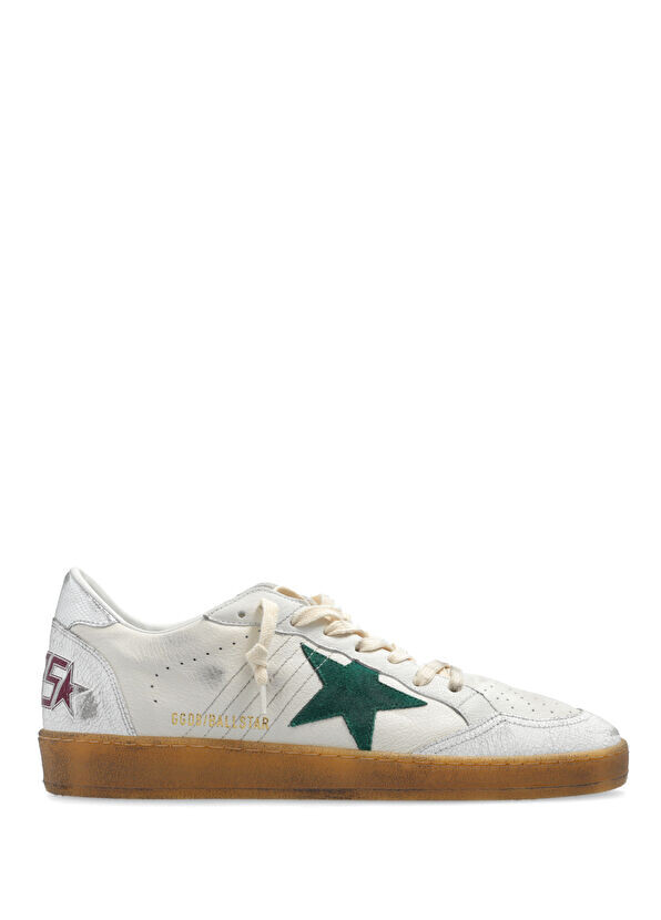 

Ballstar зеленые мужские кожаные кроссовки Golden Goose, белый, Зеленый, Ballstar зеленые мужские кожаные кроссовки Golden Goose, белый