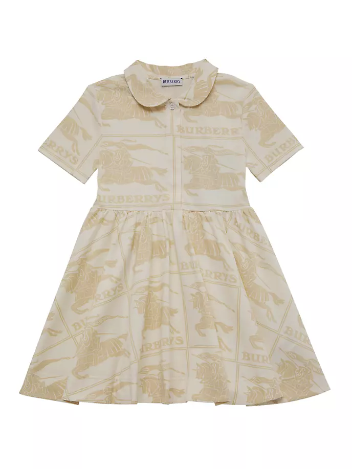 

Платье Aggie EKD для маленьких девочек и девочек Burberry, цвет pale cream