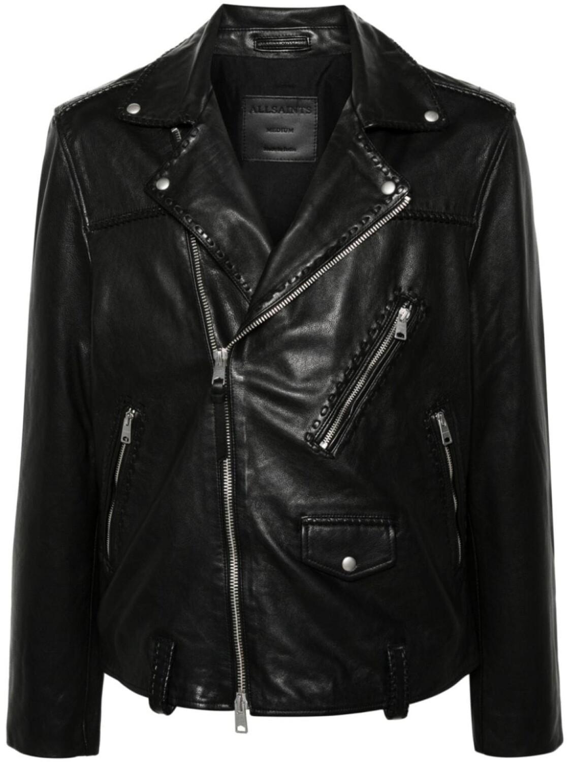 

AllSaints байкерская куртка Warner, черный