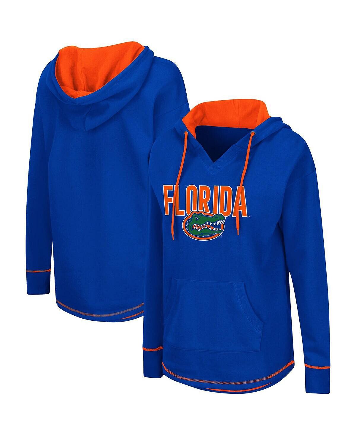 

Женский пуловер с капюшоном и туникой Royal Florida Gators Colosseum
