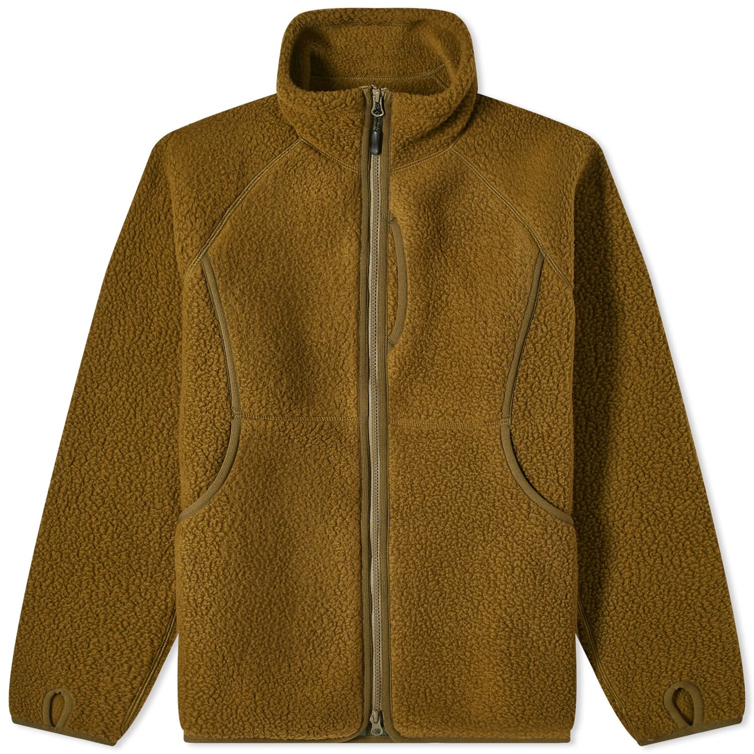 

Куртка Snow Peak Thermal Boa Fleece, оливковое, Зеленый