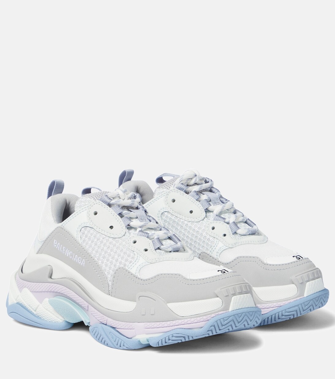 

Кроссовки Triple S Balenciaga, белый