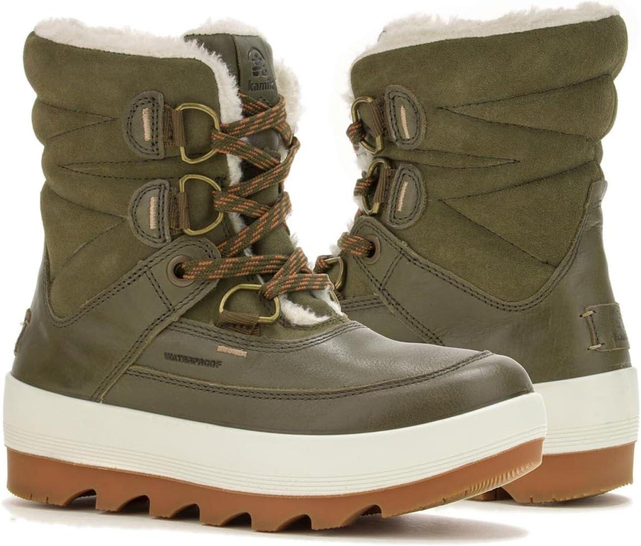 

Зимние ботинки Celeste Mid Kamik, цвет Dark Olive