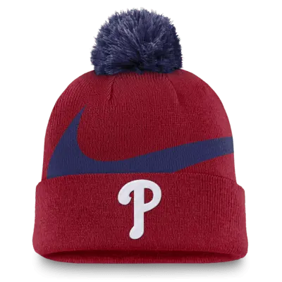 

Шапка Nike Philadelphia Phillies Peak, красный