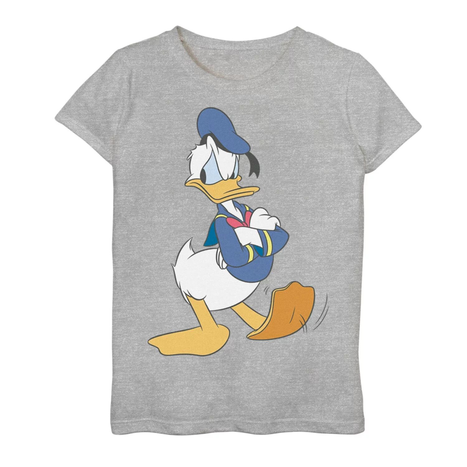 

Футболка Disney's Donald Duck для девочек 7–16 лет с традиционным рисунком и рисунком Disney