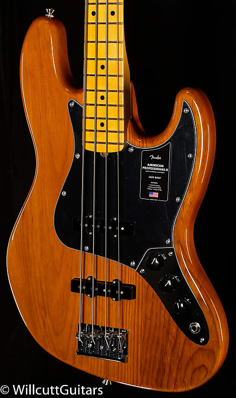 Басс гитара Fender American Professional II Jazz Bass Maple Fingerboard Roasted Pine
