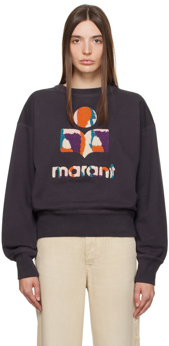 

Серый свитшот Mobyli Isabel Marant Etoile