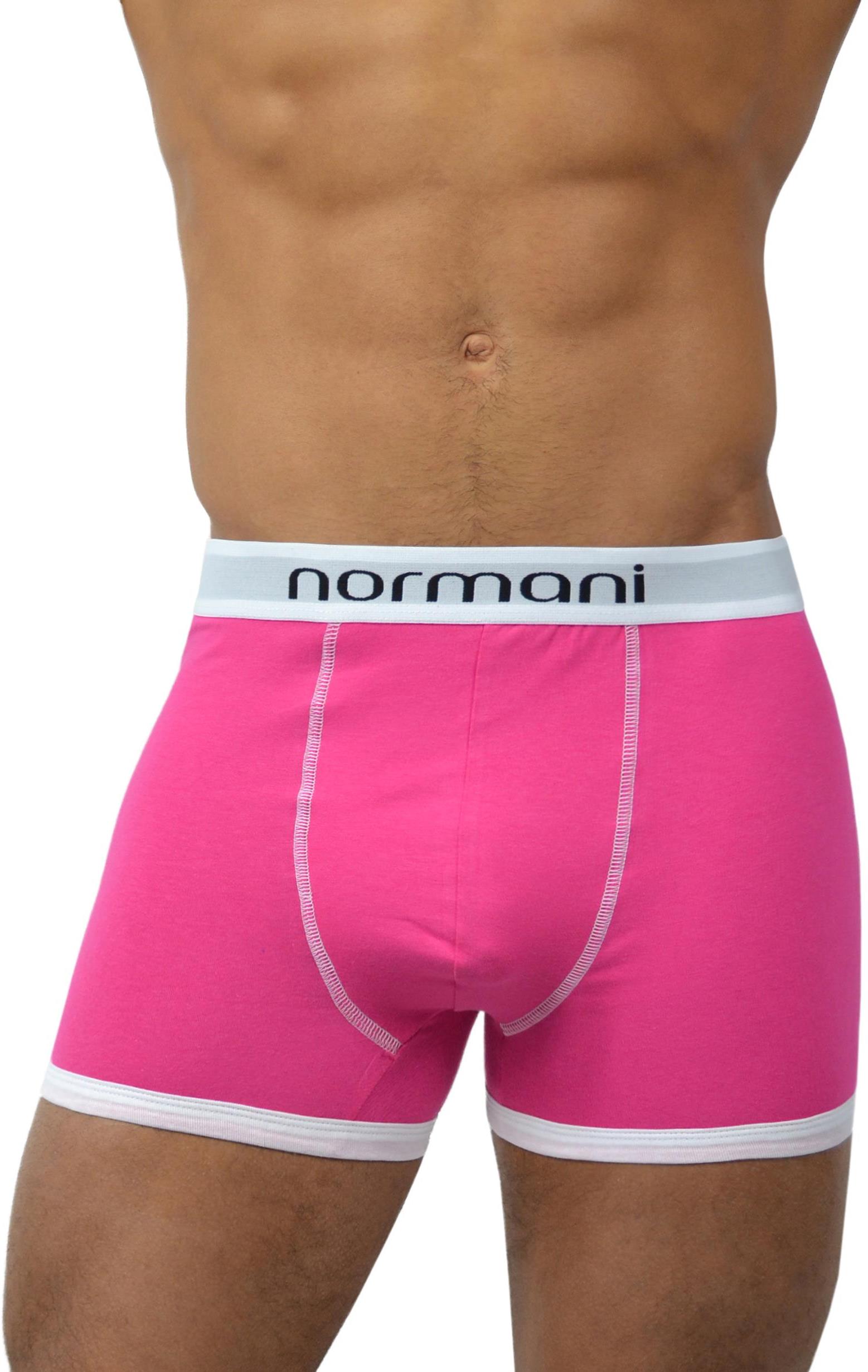 Боксеры normani 6 Stück Retro s aus Baumwolle, цвет Retro Pink