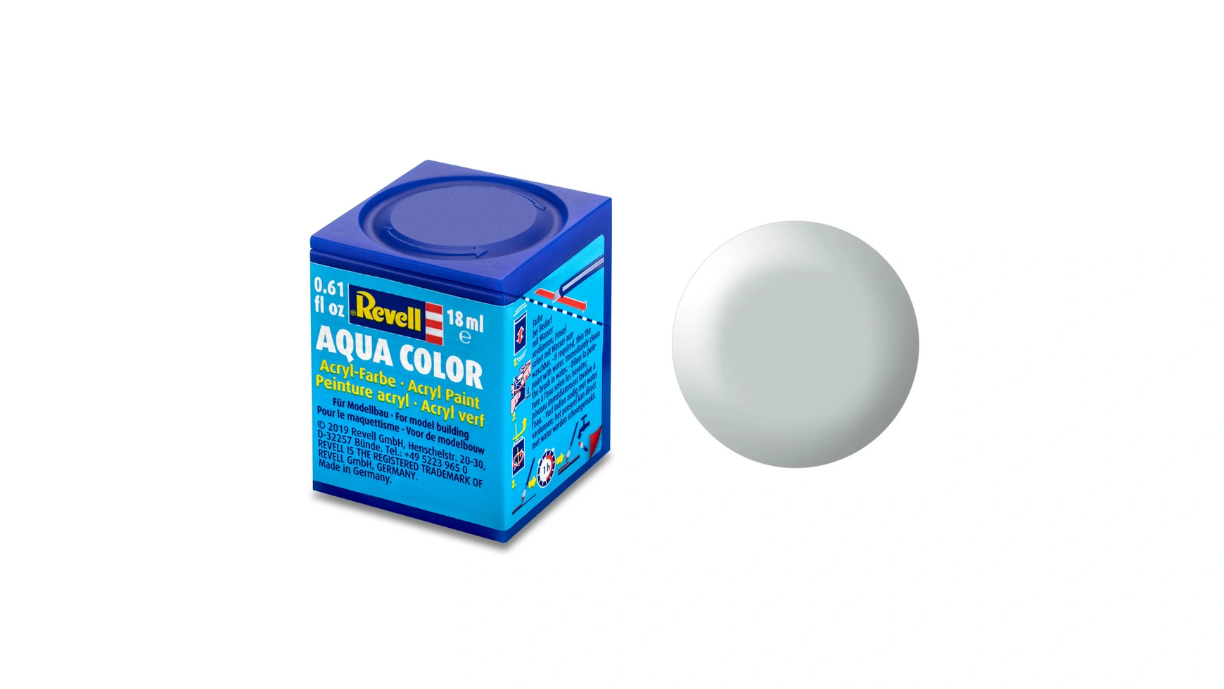 

Revell Aqua Color Light Grey, полуматовый, 18мл