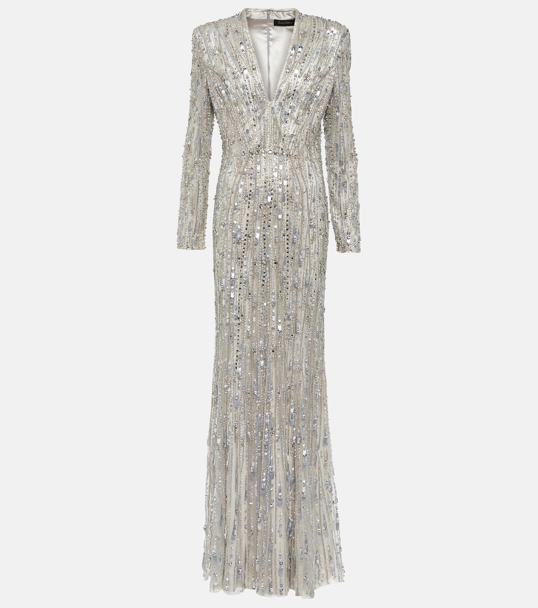 

Декорированное платье Vivien JENNY PACKHAM, серебряный