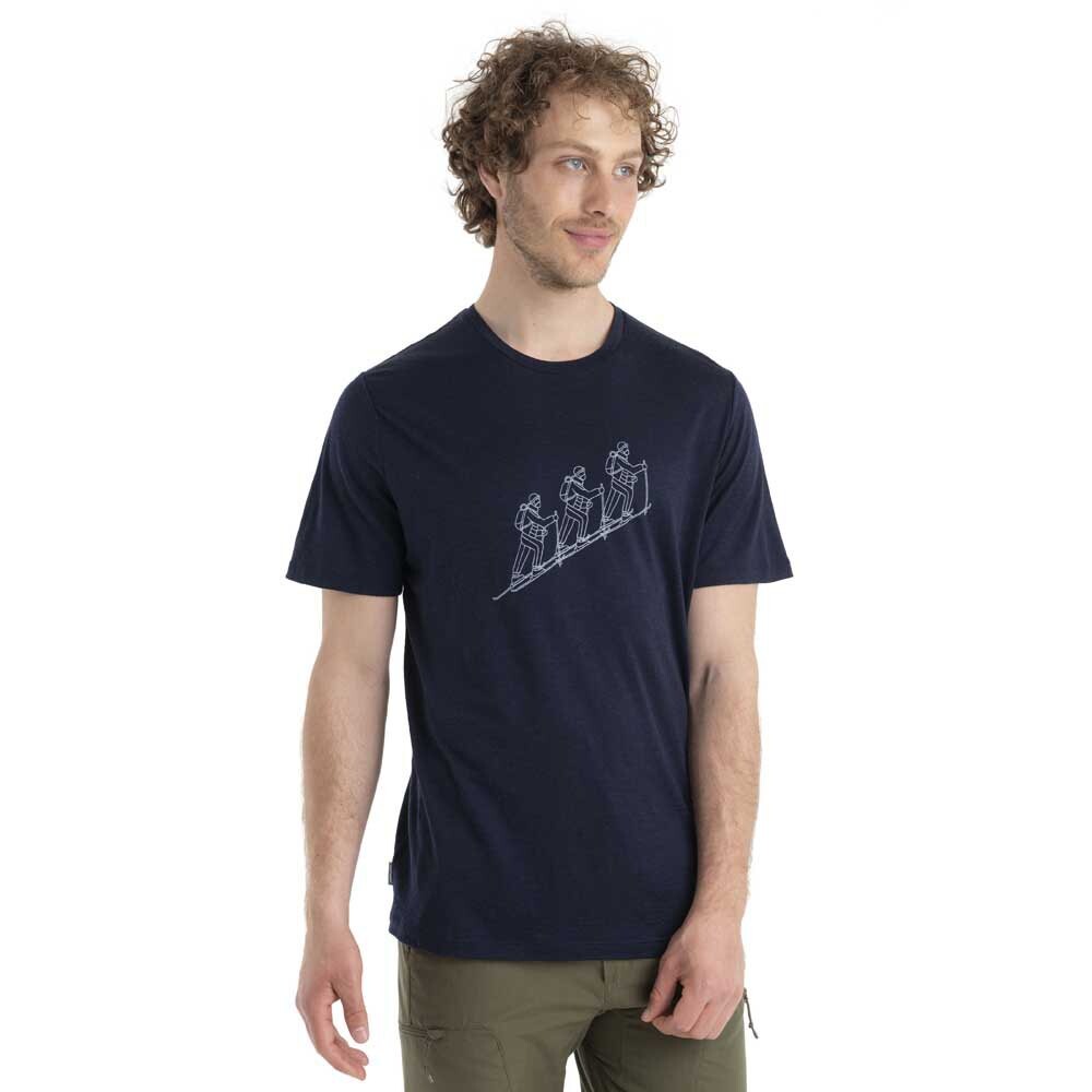

Футболка Icebreaker 150 Tech Lite II Natural Sk Merino, синий