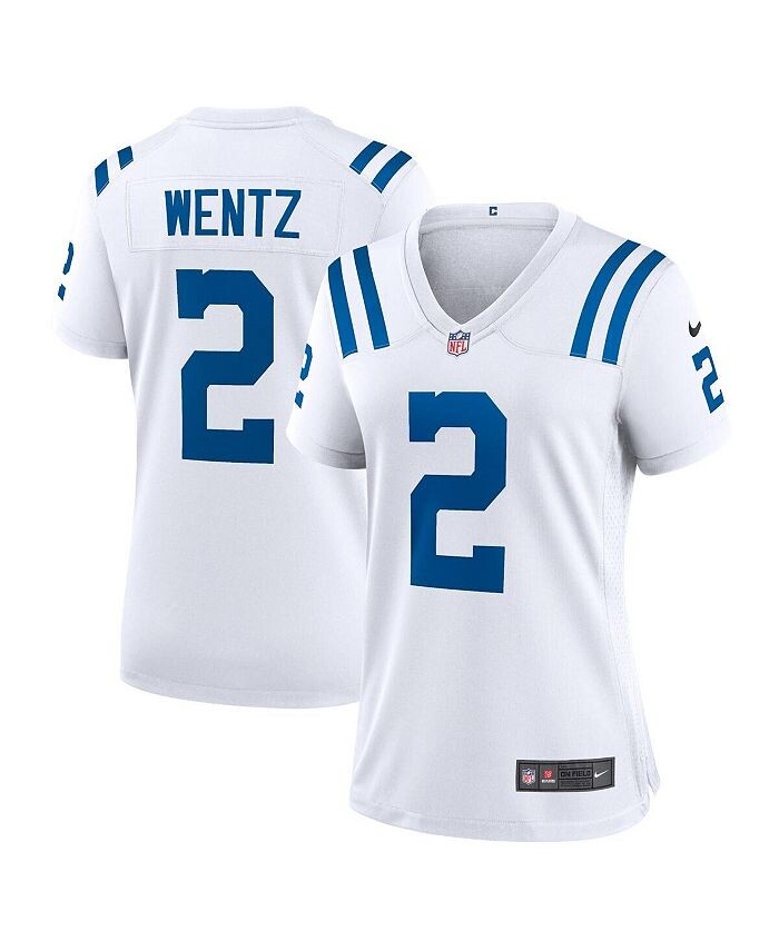 

Женское белое джерси Carson Wentz Indianapolis Colts Game Nike, белый